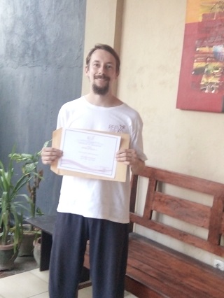 Reeva Bali Spa School Student